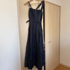 CASA FLINE Front Hook Denim Dress, Brand New with Tags, Unused