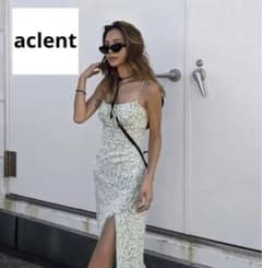 ACLENT aclent Floret color slit dressのサムネイル