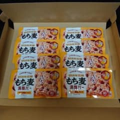 UHA味覚糖 もち麦満腹バー 8個セットのサムネイル