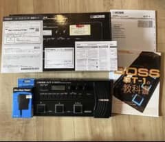 BOSS GT-1 マルチエフェクター＋付属品セット　教科書　アダプター付きのサムネイル
