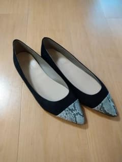 こっこ様【極美品】ランダ☆フラットシューズ/パンプス　23.5cm　DIANAのサムネイル