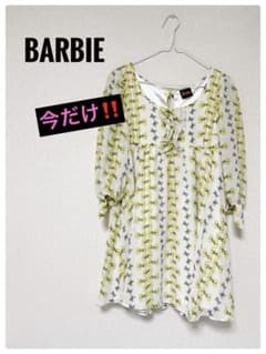 Barbie 花柄リボンワンピースのサムネイル