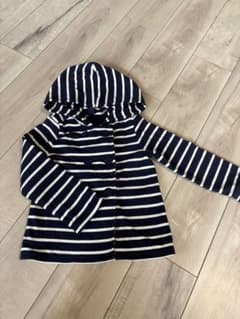 【美品】babyGap ストライプ パーカー 110cmのサムネイル