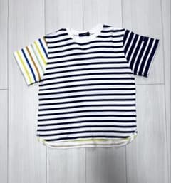 SHIPS ストライプ Tシャツ 半袖　キッズ　110㎝のサムネイル