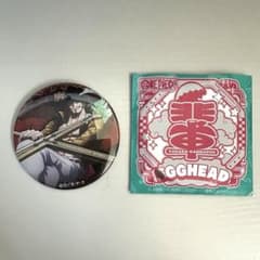 ONEPIECE　"輩"缶バッジ　ミホークのサムネイル