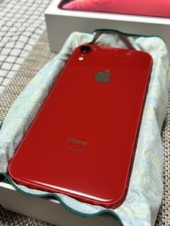 iPhone XR Red 128 GB SIM フリーのサムネイル