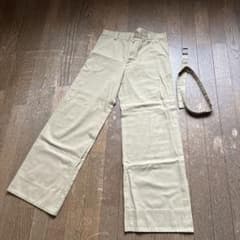 値下げしました　y'sセミワイドパンツ3ベージュのサムネイル