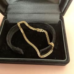 喜平18K 18金12面ブレスレット美品のサムネイル