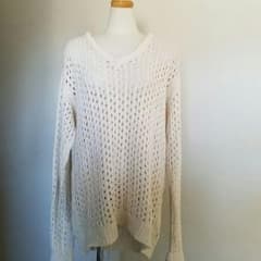ZARA TRAFALUC コットンニット オフホワイトのサムネイル