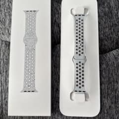 純正 Apple Watch ナイキバンド ホワイト 46mm s/mのサムネイル