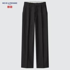 UNIQLO ユニクロ　コットンワイドパンツのサムネイル