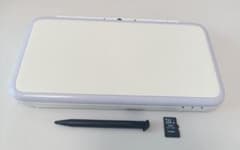 [状態良好]Newニンテンドー2DS LL ホワイト×ラベンダー