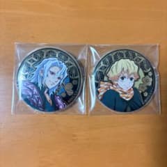 鬼滅の刃 AGF レリーフメタル缶バッジ 宇髄 善逸 2点セット - メルカリ
