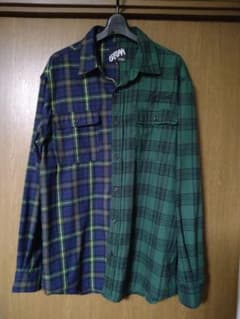 LEFLAH レフラー バイカラー  シャツ WANIMA ワニマのサムネイル