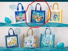 東京ディズニーシー 5周年 ミニトートバッグ ガチャのサムネイル