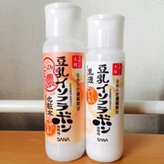 なめらか本舗 豆乳イソフラボン 化粧水 乳液のサムネイル