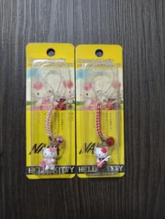 NANA× HELLOKITTY コラボストラップ 2005 ご当地キティ 根付 - メルカリ