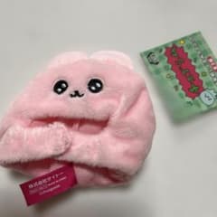 チェゴシム キャップ風ぬいぐるみマスコット ピンク