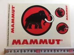 マムート mammut シール ステッカーのサムネイル