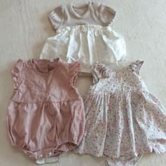 ベビー ロンパース 3点セット まとめ売りのサムネイル