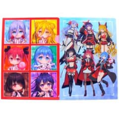 ラウンドワン限定】デート・ア・ライブVコラボ クリアファイル 2種