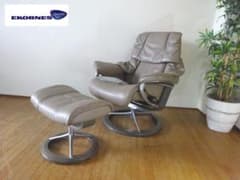 Assppp　エコーネス　ストレスレス　レノ（L）リクライニングソファ美品 Assppp様専用 エコーネス ストレスレス レノ（L）リクライニングソファ