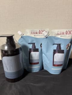 cocone クリームシャンプー 400ml リフィル2個セット