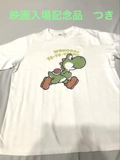 청결 안심 요시 UNIQLO 유니클로 콜라보레이션 T셔츠 화이트 UT XL 영화 특전 첨부