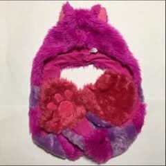 チシャ猫  ディズニーマフラー 帽子 ディズニーグッズ キャラクター 送料込みのサムネイル