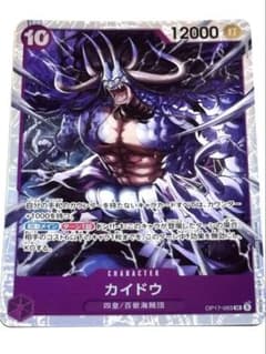 カイドウ SR ワンピースカード 世界最強の戦士 OP17-063のサムネイル