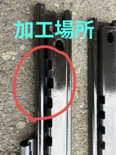 ジムニー JA11 運転席シートレール溝追加加工品 - メルカリ