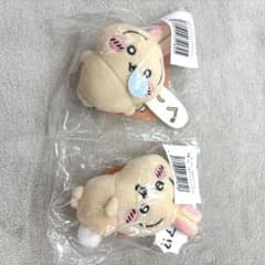 送料込み ちいかわ うさぎだらけくじ E賞ぬいぐるみバッジ(ハァ