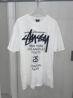 Stussy ステューシー ワールドツアーTシャツ Lサイズのサムネイル
