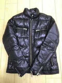 お買得！いっきょ半額！ナノユニバース ダウンジャケット レザージャケットのサムネイル