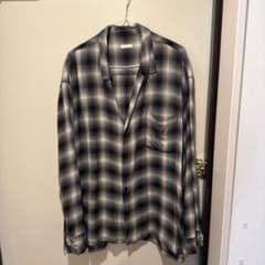 オンブレチェック 長袖シャツのサムネイル