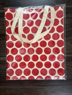 MARNI トートバッグ ドット柄 レッド 2枚セット 新品未使用 - メルカリ