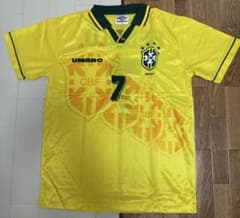 1994 ブラジル代表 ユニフォーム ベベット 背番号7 サイズXL相当 1994 ブラジル代表 ユニフォーム ベベット 背番号7 サイズXL相当
