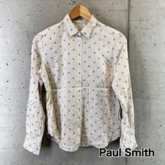 Paul Smith ポールスミス 長袖シャツ 薄手 犬柄 38のサムネイル
