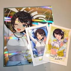 ホロライブ expo 7th fes 色紙,缶バッジ,チェキ 大空スバル - メルカリ