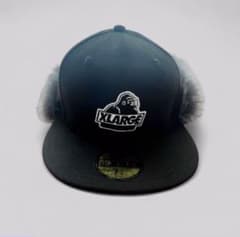 T*7様 XLARGE ファー付きキャップ 59FIFTY ブラックのサムネイル