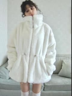 PELLICULE ペリキュール plump fur zip coat コート - メルカリ
