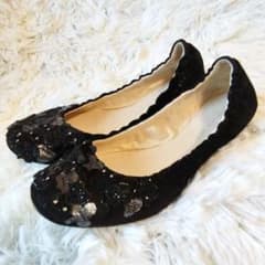 Excellent condition ❉ Tsumori Chisato flower motif flat shoes ballet flats size 22.5