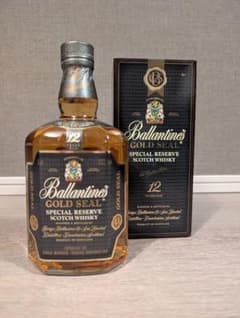 古酒】バランタイン12年 ゴールドシール 化粧箱付き スコッチ