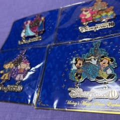 激レア　香港ディズニー 限定ピンバッジ 10個セット 超レア！LE500☆4点コンプリート】香港ディズニー10周年記念ピンパッジ