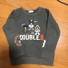 ミキハウス ダブルB トレーナーのサムネイル