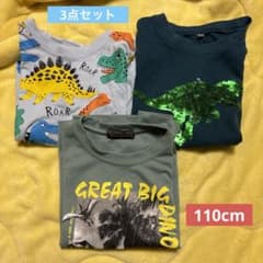 ★夏休み限定★恐竜Tシャツ 3点セット ☆男の子☆ 110cmのサムネイル