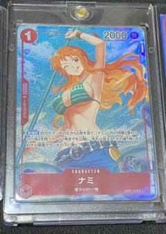 ワンピースカード　ナミパラレル　極美品のサムネイル