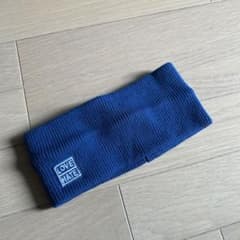 【再値下げ】SKY-HI LOVE HATE ロゴ入り リブ編み ヘアバンドのサムネイル