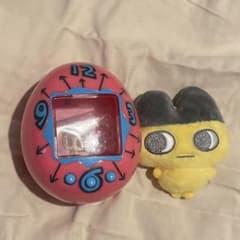 たまごっちキャリーケース　まめっちぬいぐるみマスコット　2点セットのサムネイル