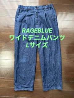 RAGEBLUE デニムパンツ サイズL ネイビーのサムネイル